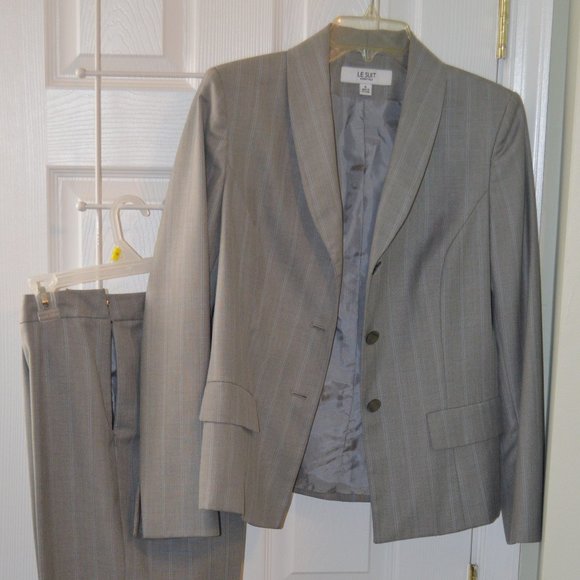 Le Suit Essentials Pant Suit size 6 - Picture 1 of 5